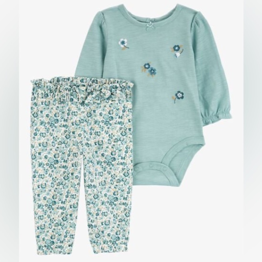 18 month floral outfit